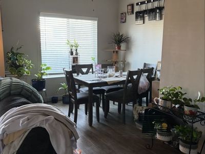 Dining table and chairs