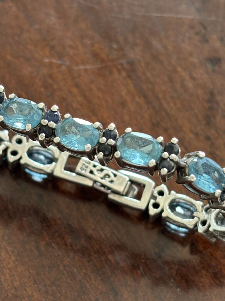Silver & Stone Bracelet