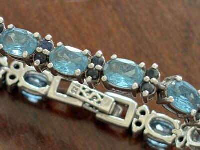 Silver & Stone Bracelet