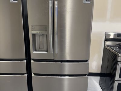 New scratch and dent Frigidaire Gallery 21.8 cu ft counter depth 4 door French door refrigerator