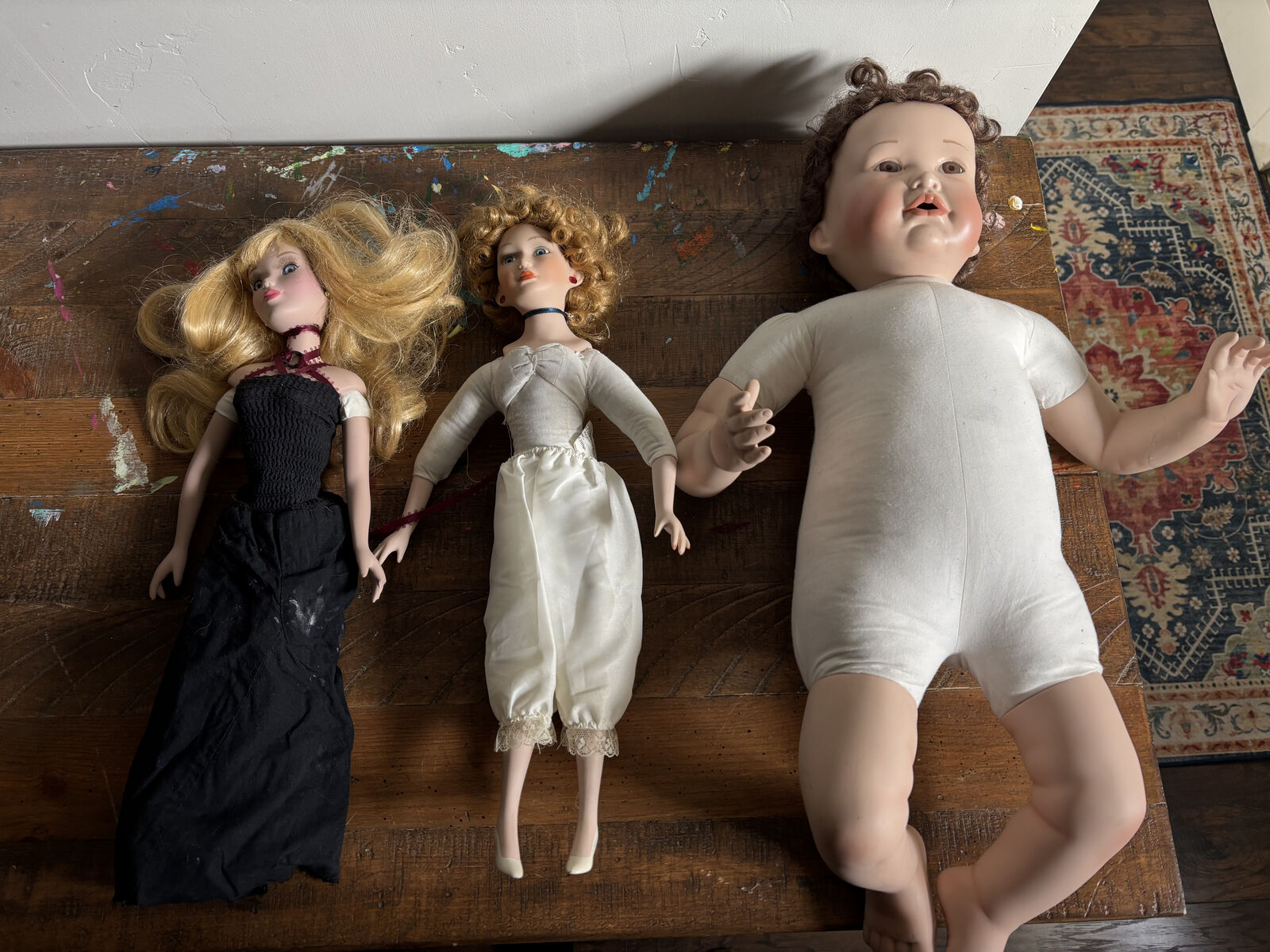 Antique Porcelain Dolls -