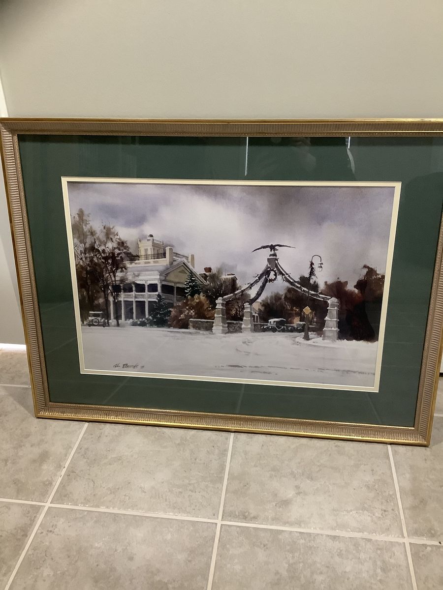 Al Rounds - Eagle Gate Painting
