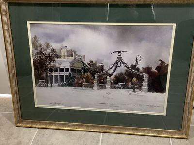 Al Rounds - Eagle Gate Painting