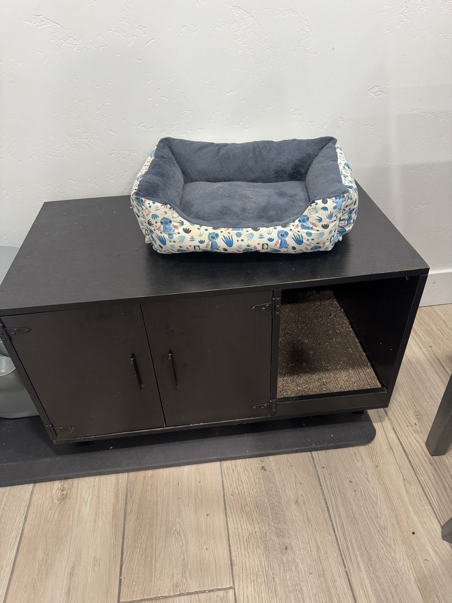 Literally box cabinet and supplies