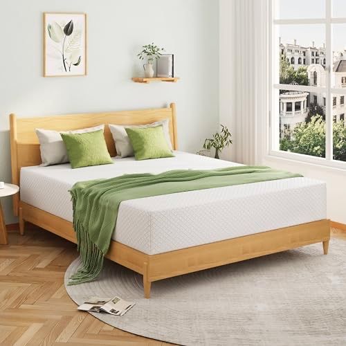 EGOHOME 10" Queen Memory Foam Mattress – Cooling Gel – New in Box