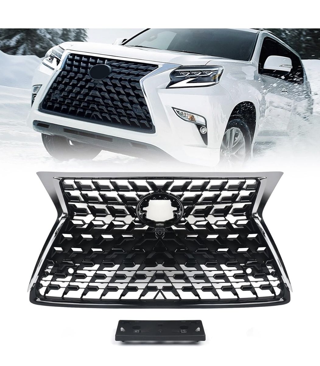 Front Upper Grille Compatible with Lexus GX460 2014 -2022