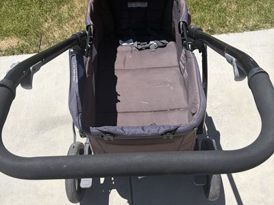 Keenz 7S 2-in-1 Stroller Wagon — 2 Passenger, Navy/Grey