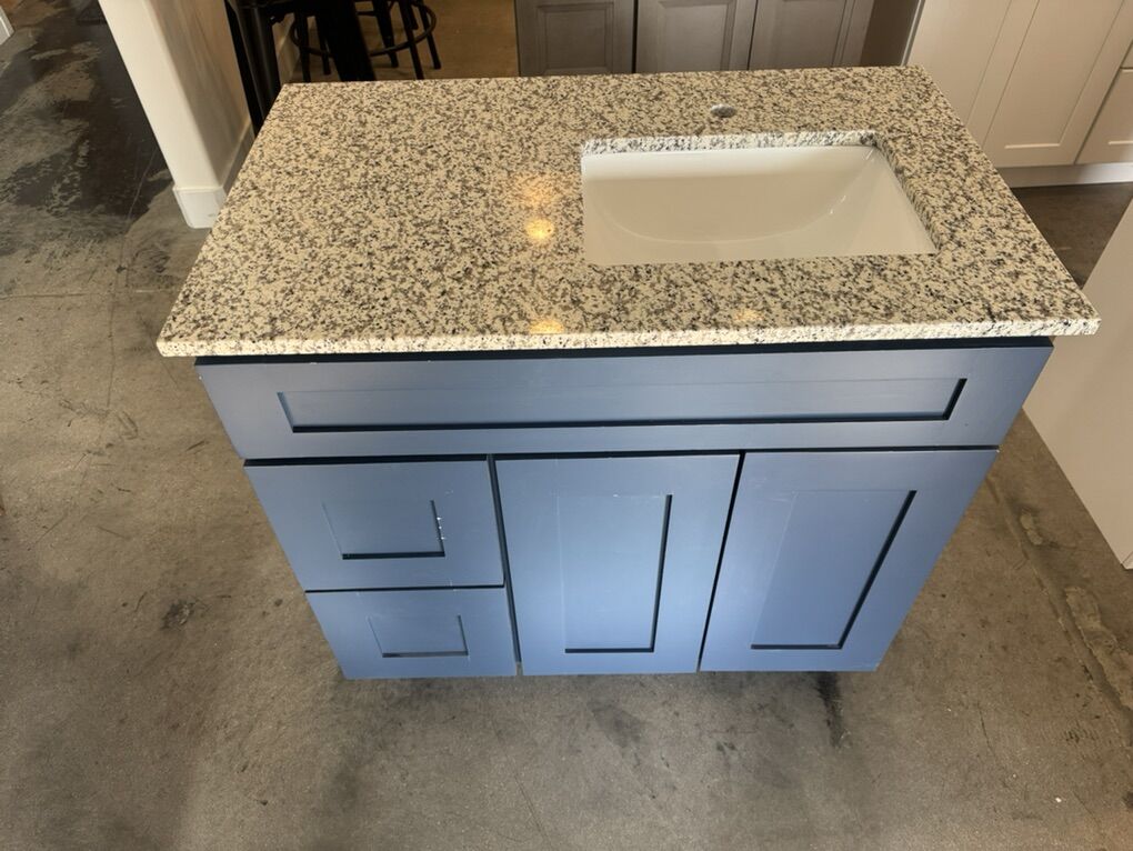 36 Inch Plywood Vanity Granite Countertop