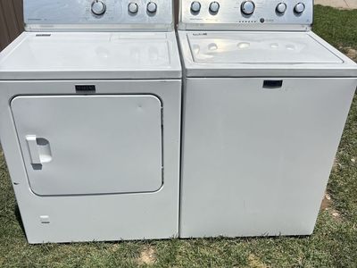 Maytag Centennial Super Capacity washer and gas dryer