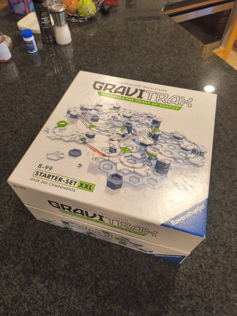 Gravitrax XXL Interactive Track System Starter Set - Over 200 Components, Used