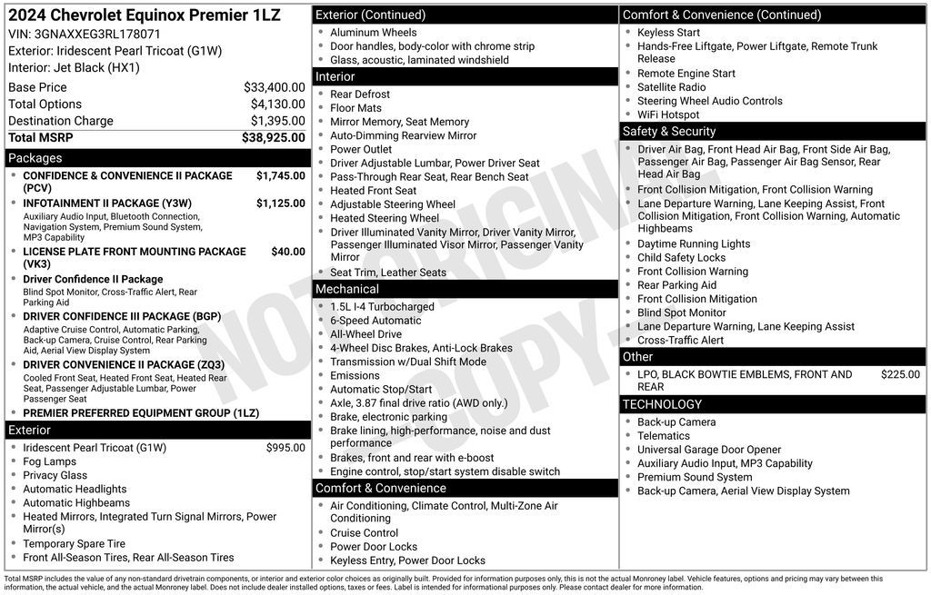 2024 Chevrolet Equinox Premier