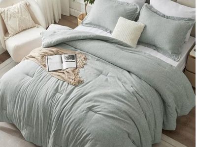 Cozy lux full size comforter set