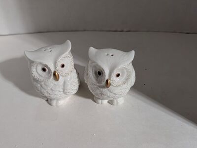 Owl Salt Pepper Shakers