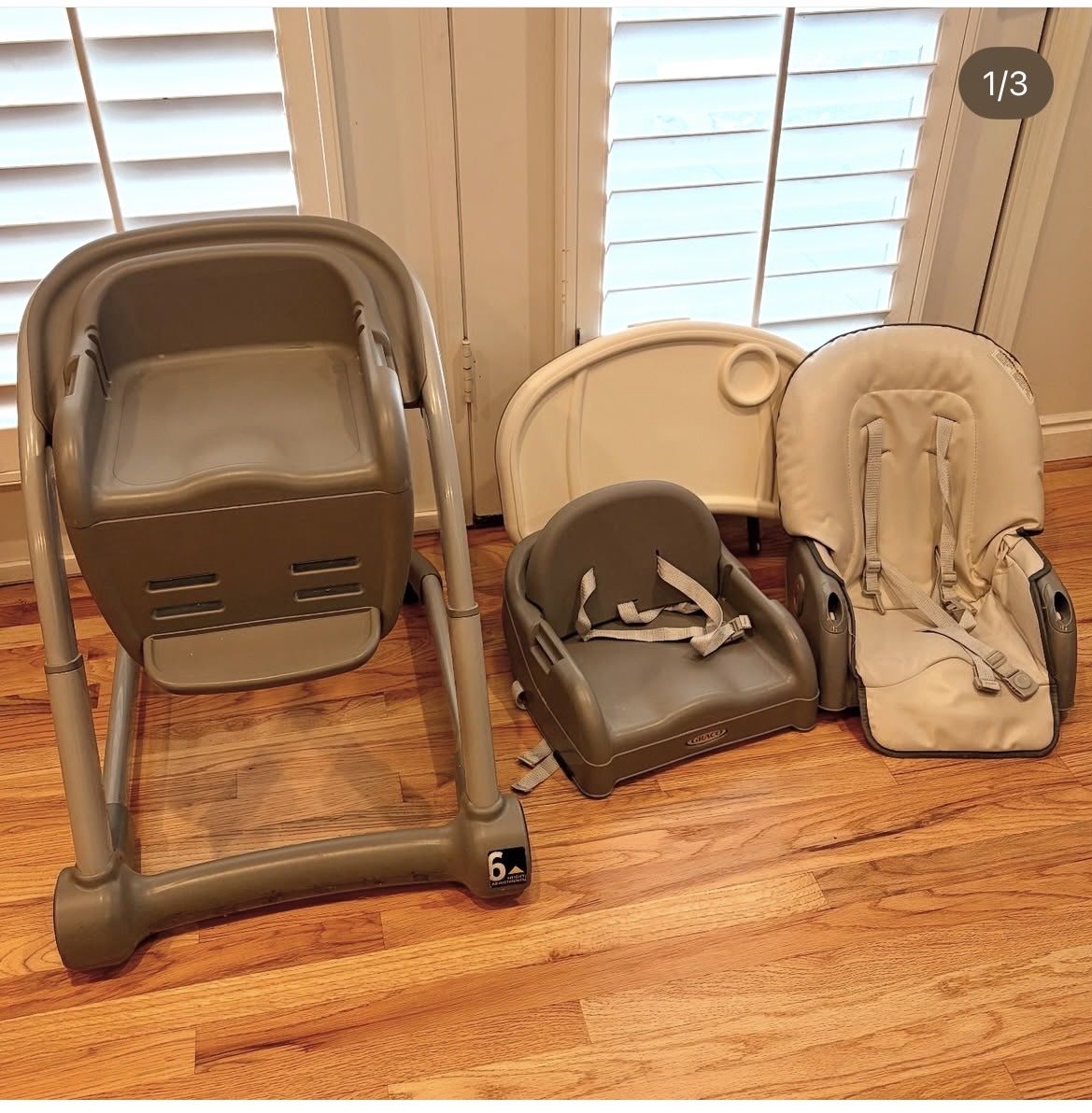 Graco High Chair / Booster set