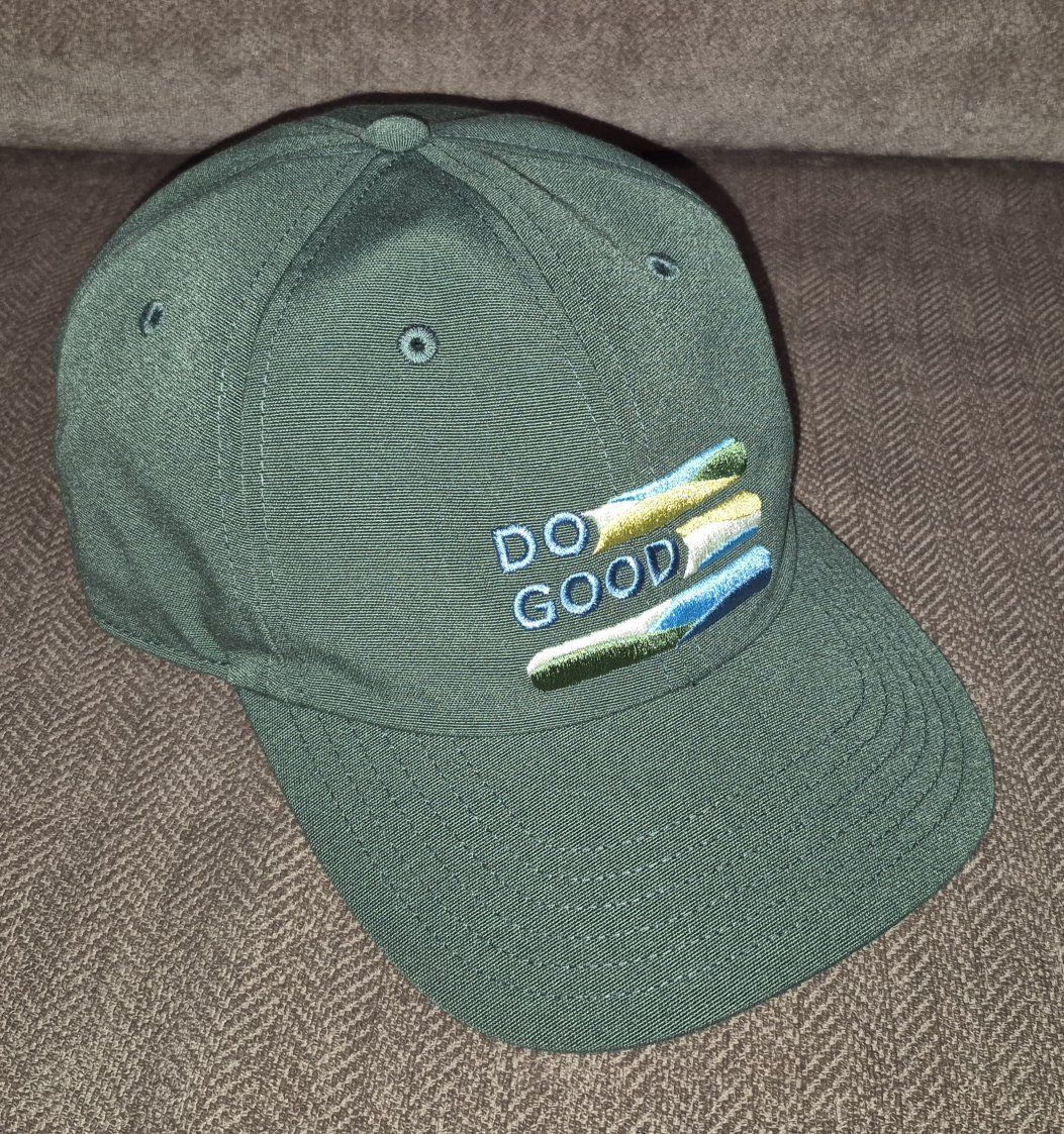 Like-New! Cotopaxi Do Good Stripe Dad Hat Cap Green Unisex One Size