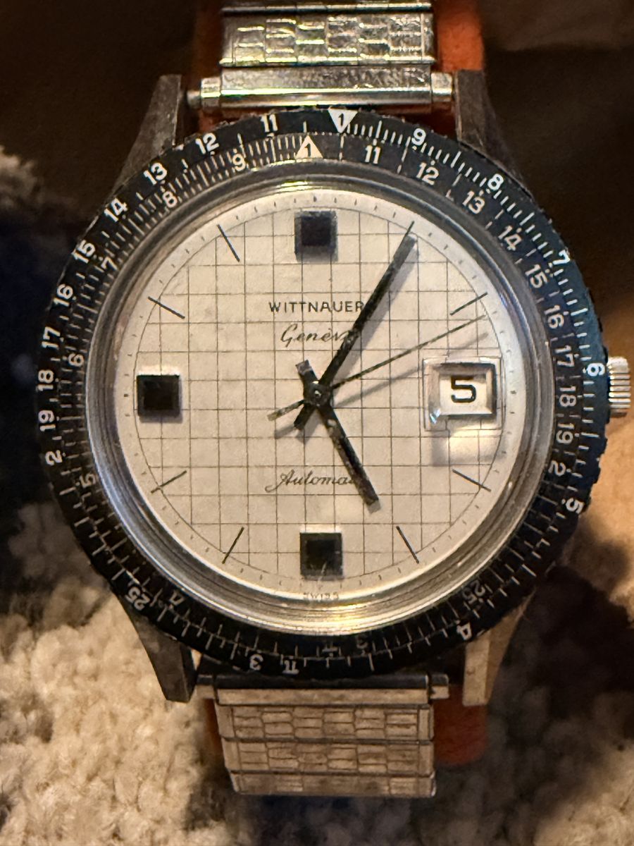 Wittnauer Pert-o-Graph Automatic Watch Rare