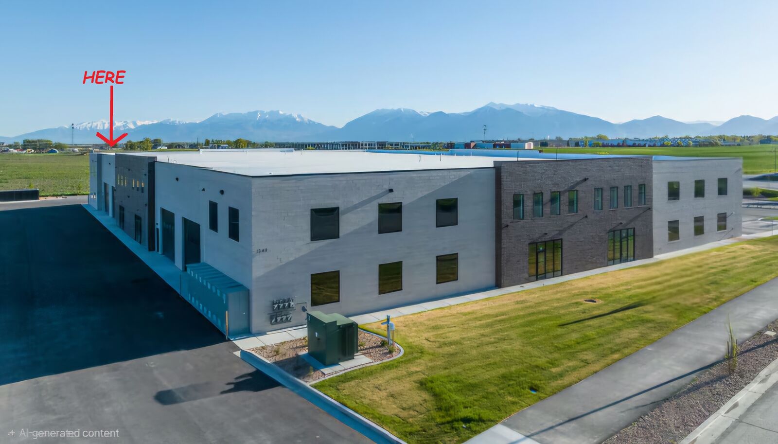 For Lease 6240 sqft Brand New, Flex Warehouse, Freeway access, Payson