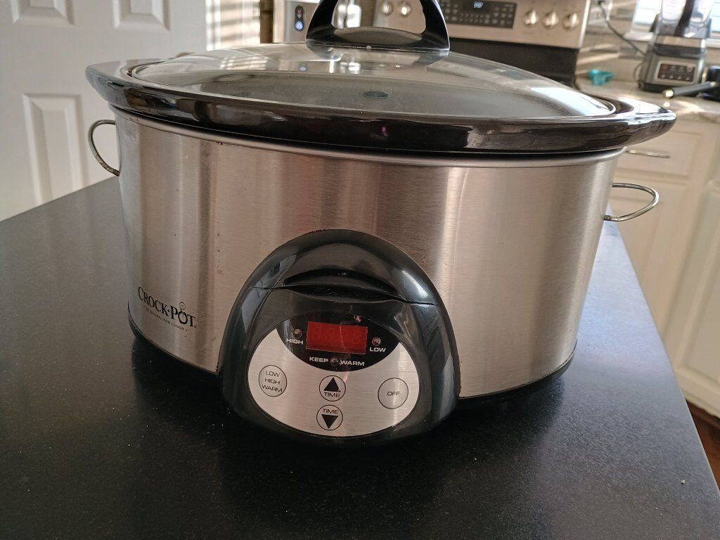 Crock pot 6 quart slow cooker