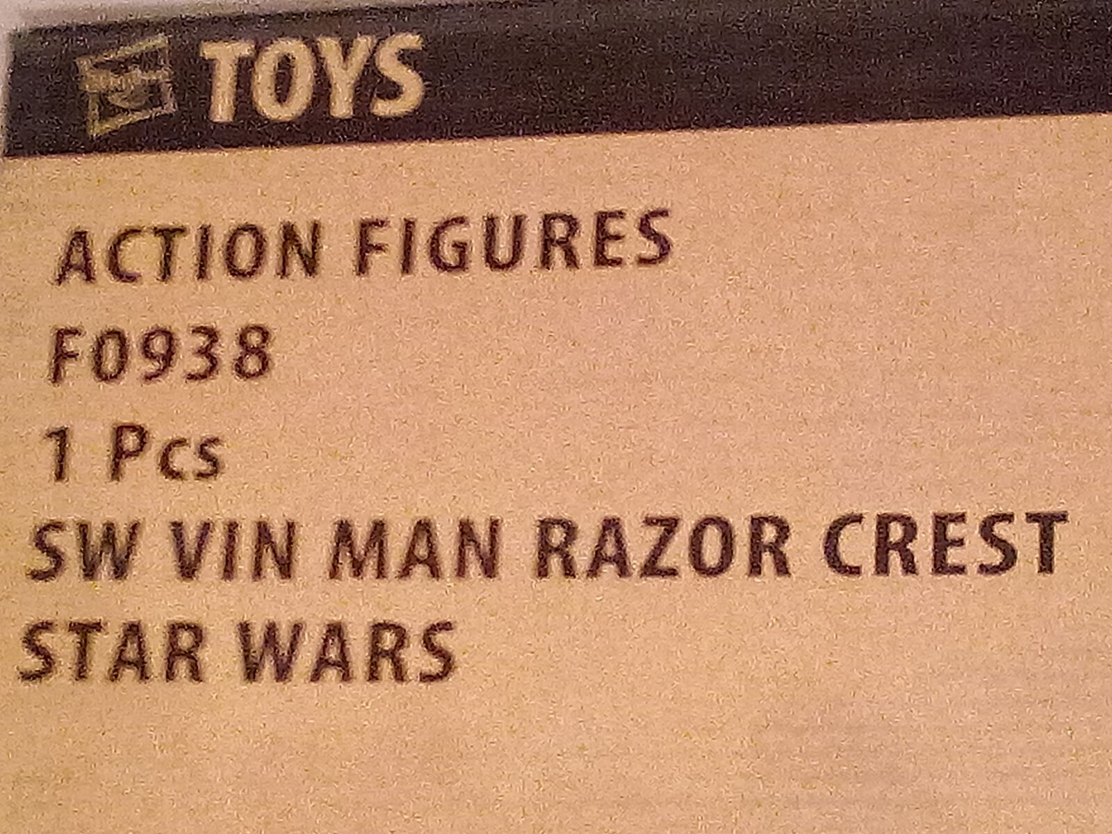 HASLAB STAR WARS VINTAGE COLLECTION RAZOR CREST