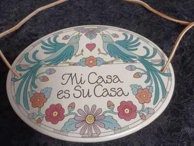 Beautiful Ceramic Plaque