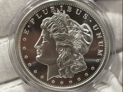 2 Golden State Mint Morgan Dollar Style .999 Fine Silver 1 Troy Ounce Rounds