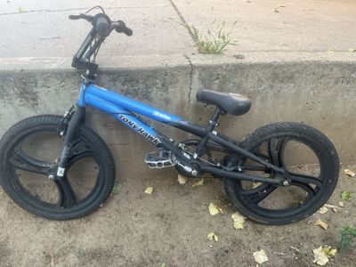 Tony Hawk Blue and Black BMX Bike with Mag Wheels