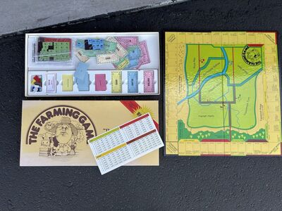 Vintage 1970’s The Farming Board Game A family classic!!