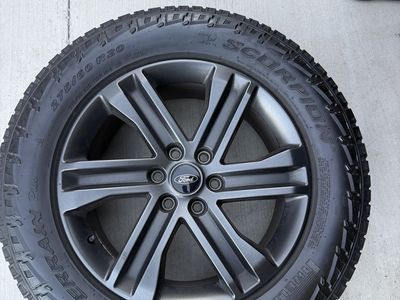 F150 20" Rins With Scorpion AT TIres - new Ish