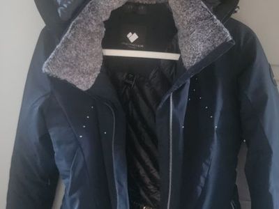 Obermeyer Evanna SC Down Jacket Women's Size 8 Black Insulated