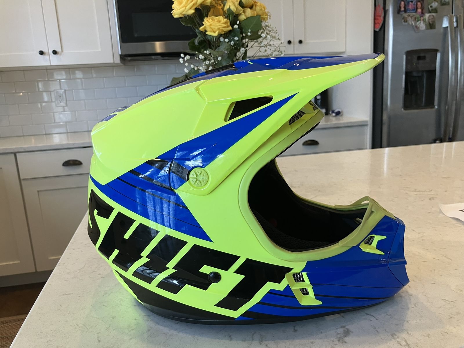 Dirt Bike Helmet, full face size XXL