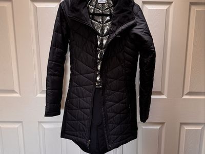Columbia Women’s Small Omni Heat Warm Jacket Coat Black