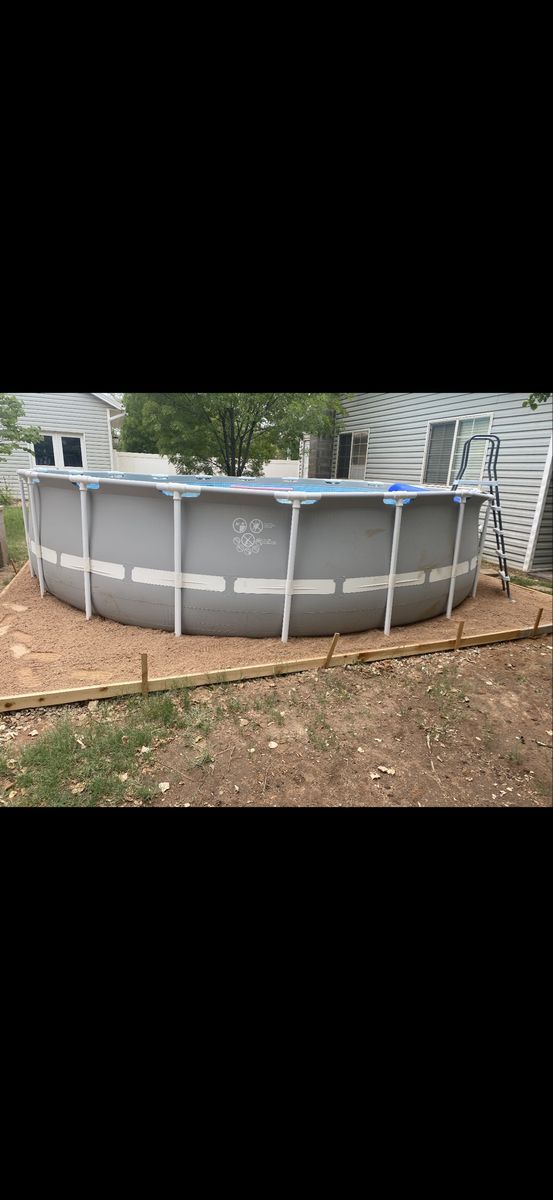 Above Ground Round Swimming Pool