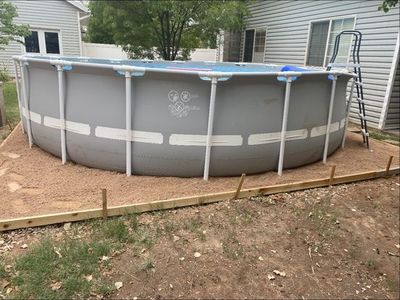 Above Ground Round Swimming Pool