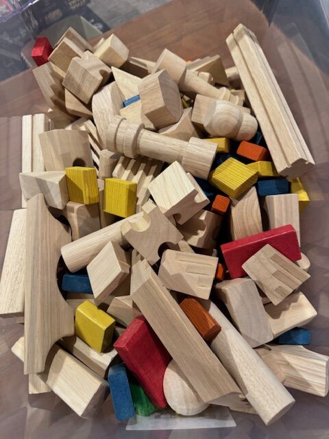 Huge Set of Wooden Blocks