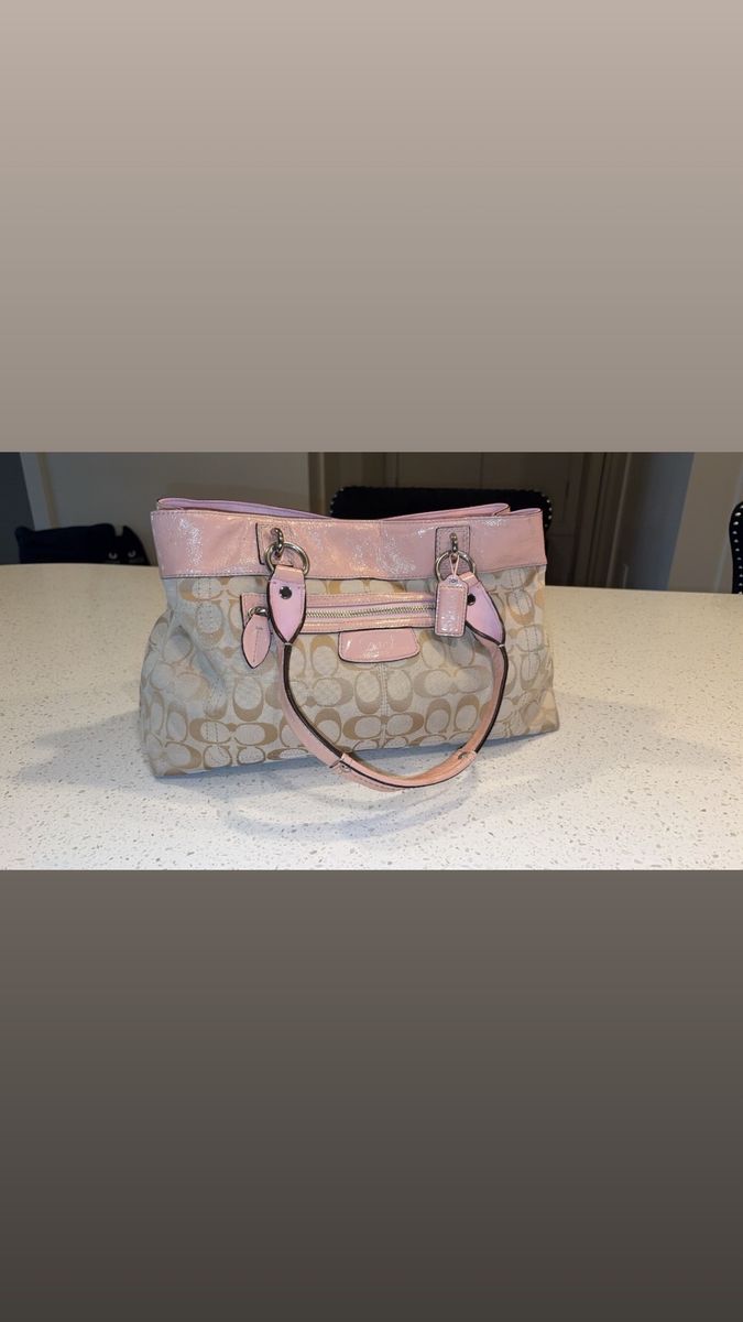 Pink Coach Purse
