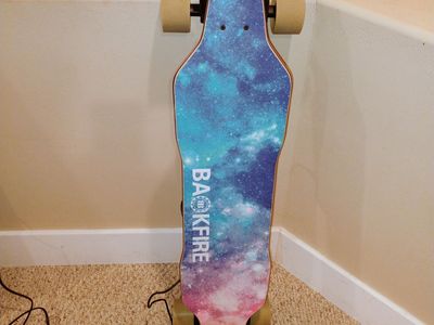 Skate board up 24mph new never used street just hardwood try out.