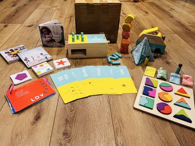 Lovevery The Free Spirit Play Kit for Months 34, 35, 36