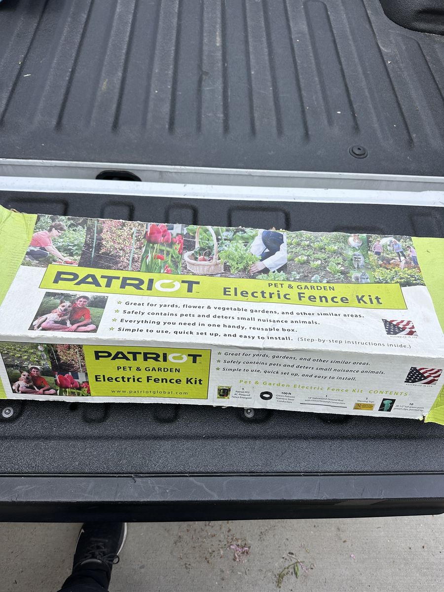 Patriot Pet & Garden Electric Fence Kit Partial