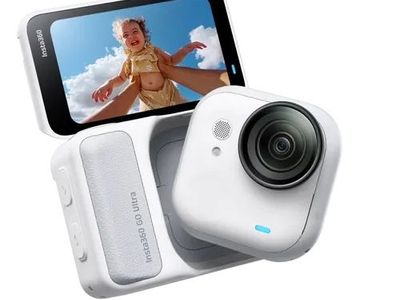 Insta360 GO Ultra Action Camera with Flip Touchscreen and Megaview Lens - White