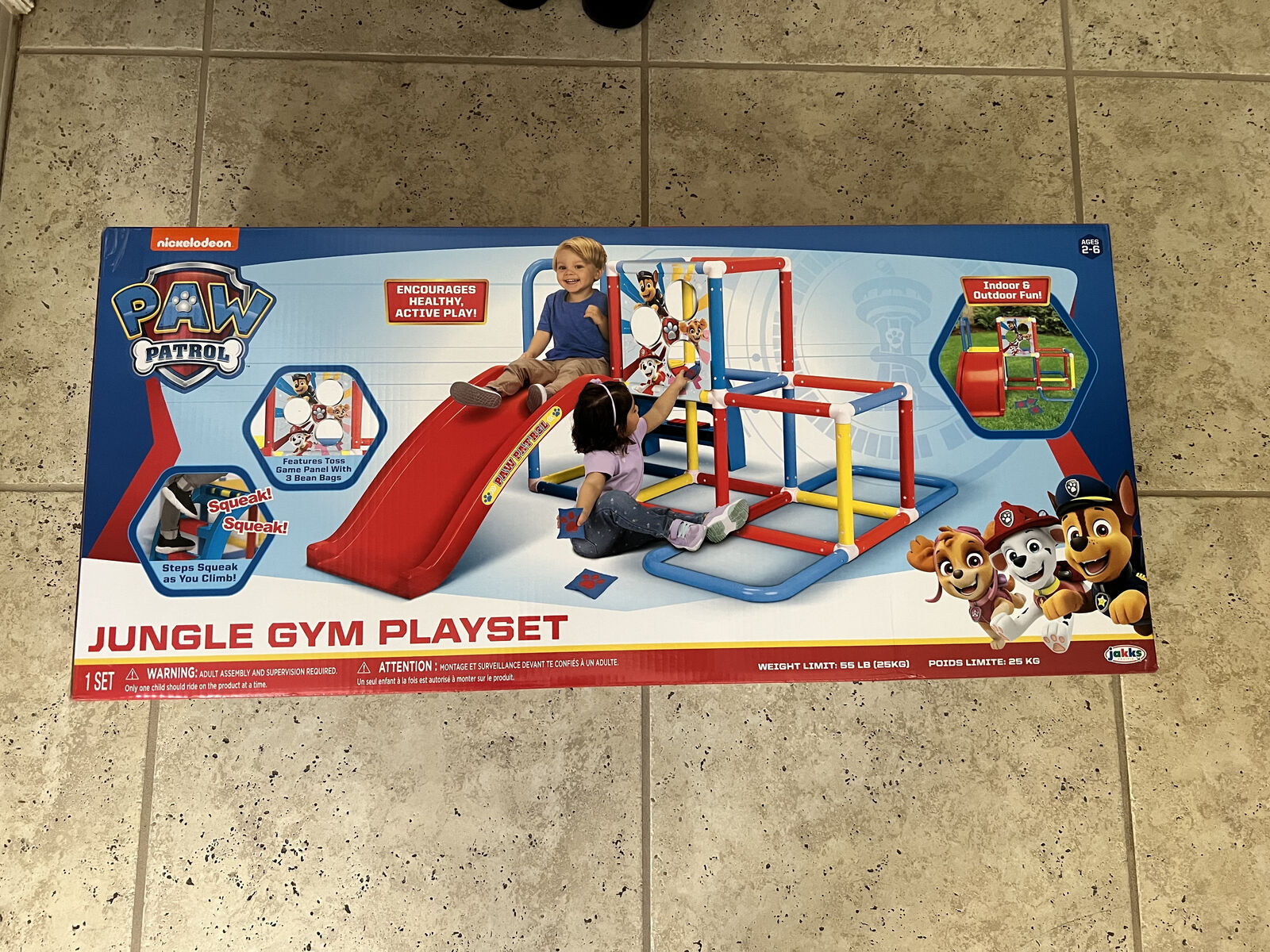 NEW: Paw Patrol Jungle Gym Playset