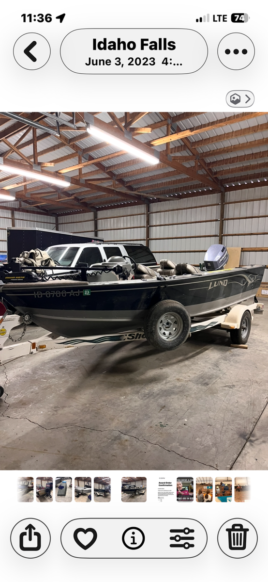 Lund Fishing Boat