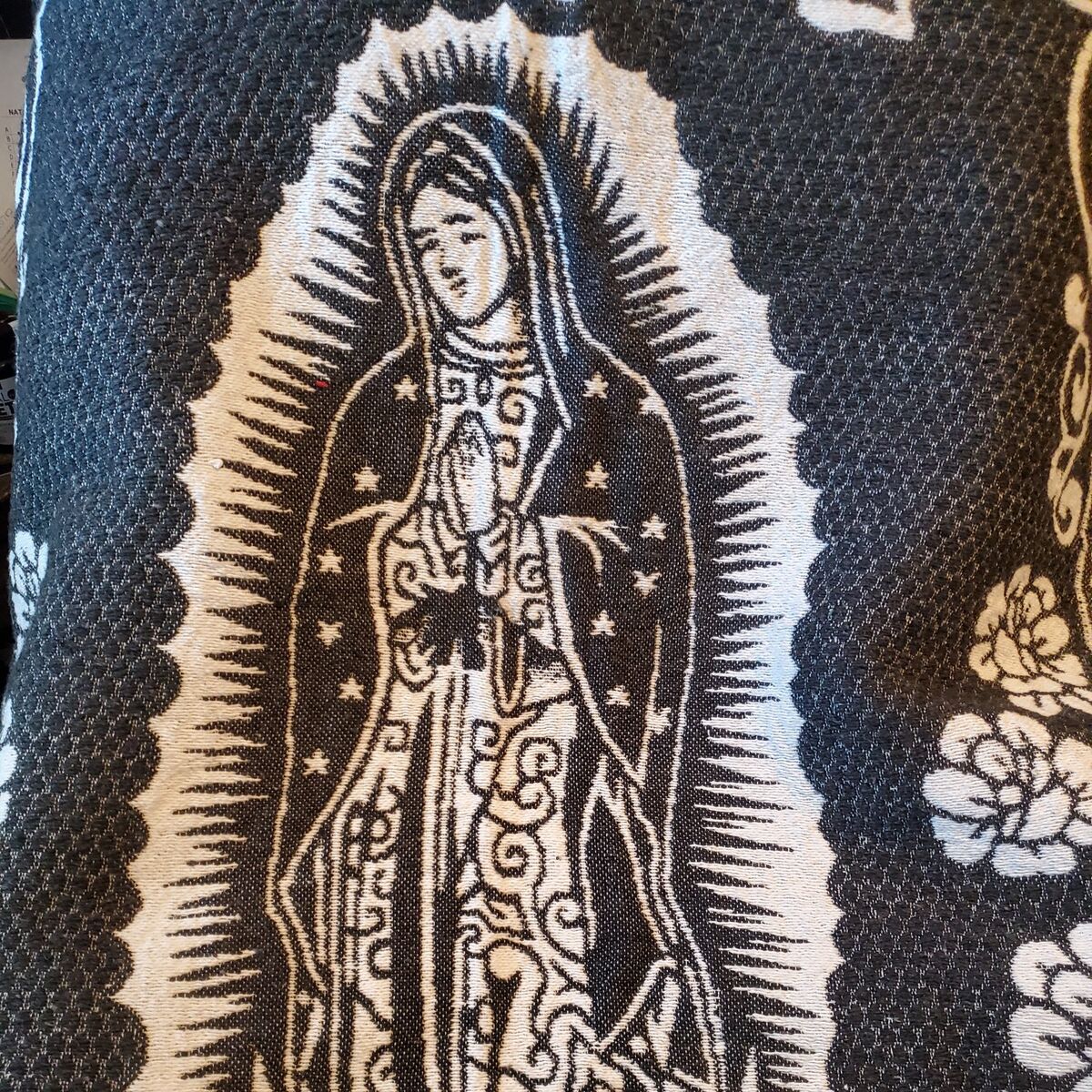 Poncho Virgen De Guadalupe Mary