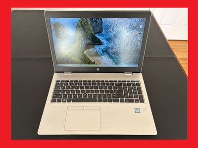 15.6'' HP i5-8365U @3.4GHz 256GB m.2 SSD 500GB HDD 16GB 1080P Screen ProBook 650 G5 Windows 11 Laptop Computer