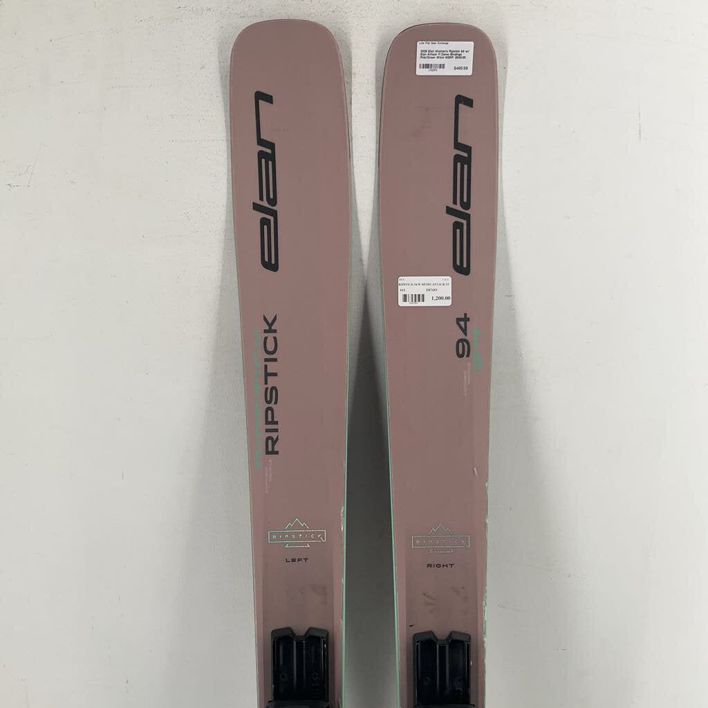 2026 Elan Women's Ripstick 94 w/ Elan Attack 11 Demo Bindings