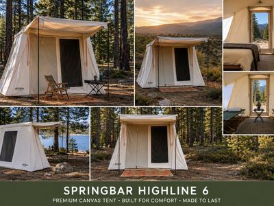 Springbar highline canvas tent