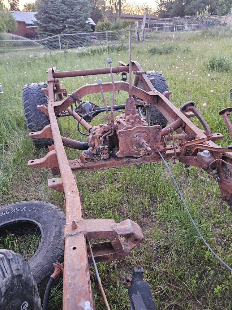 1950s Willys Jeep Wagon Chassis
