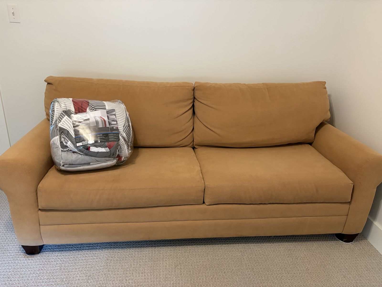 Queen FABRIC Sofa Bed by Basset