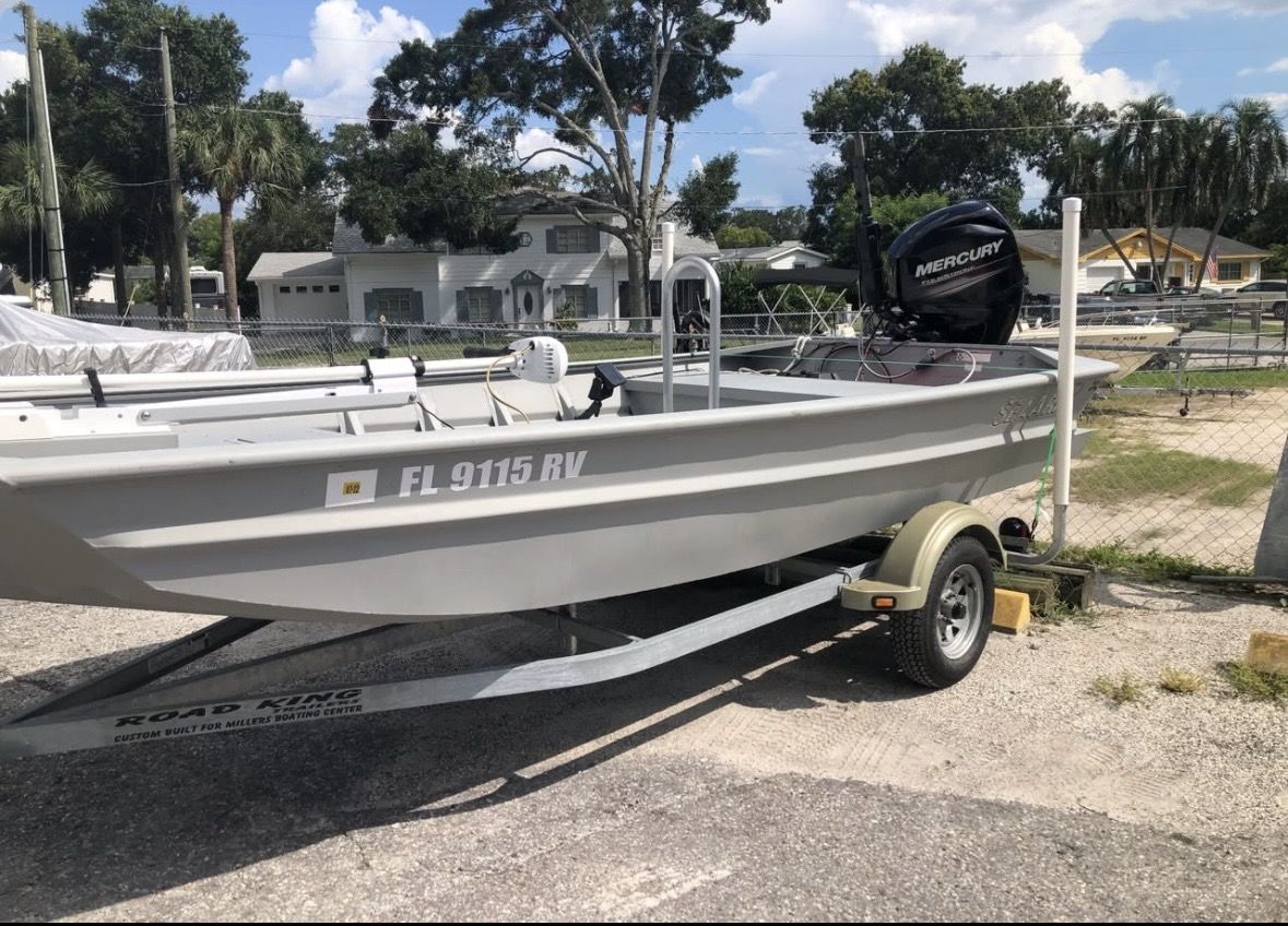 2019 SeaArk 1660MVT Boat