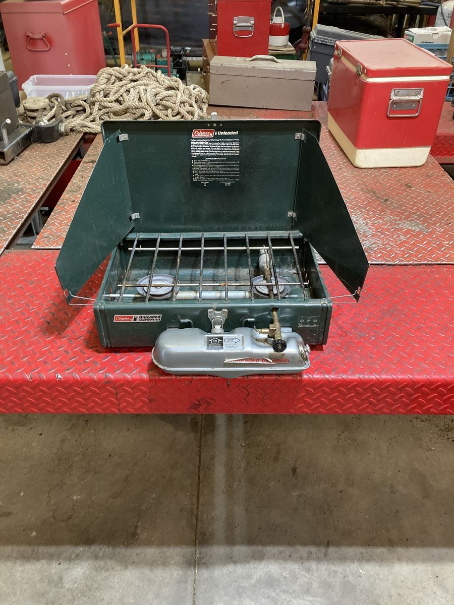 Coleman 2 burner stove. Parts or repair