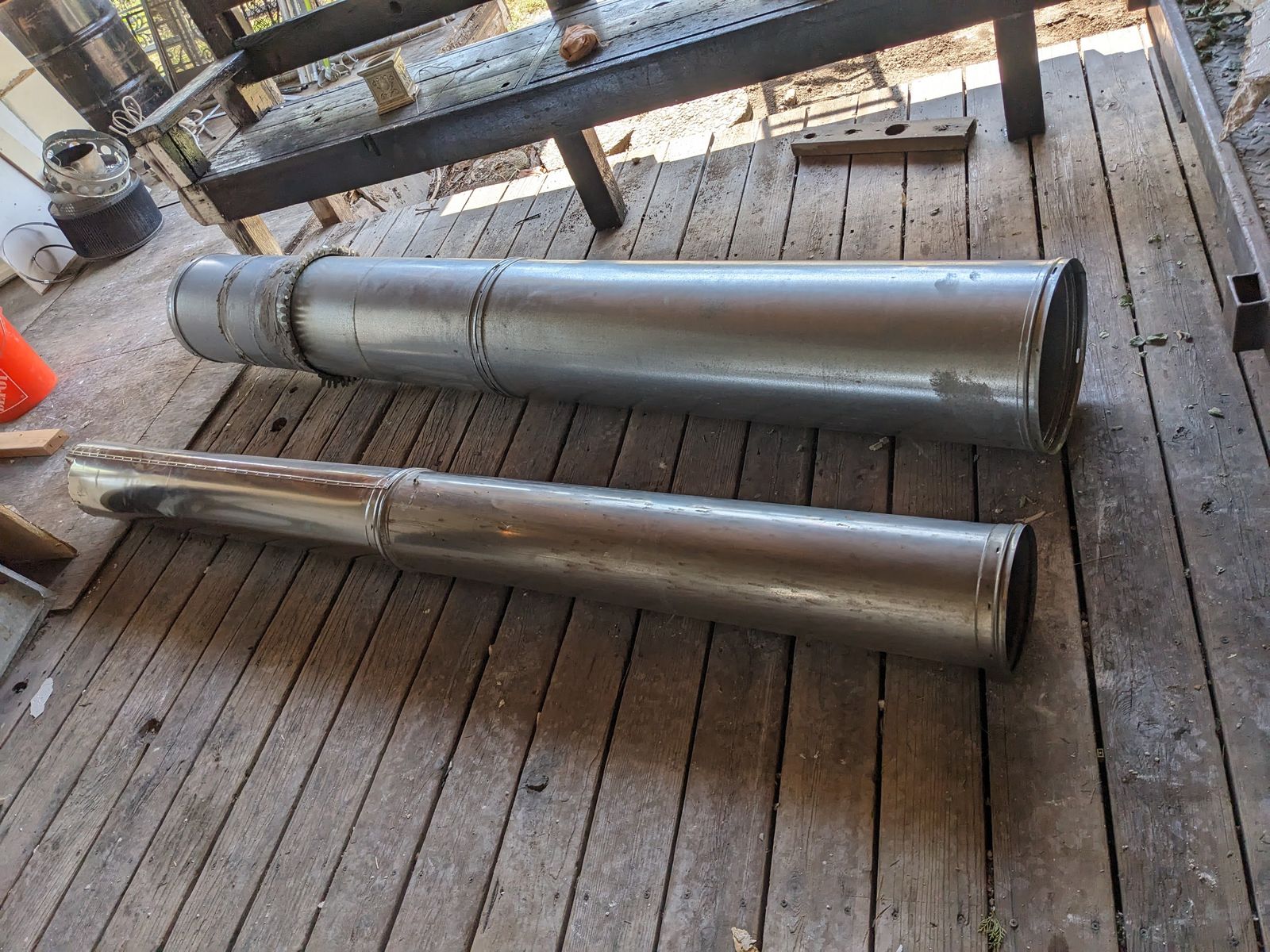 Through The Roof Fireplace Venting Kit
